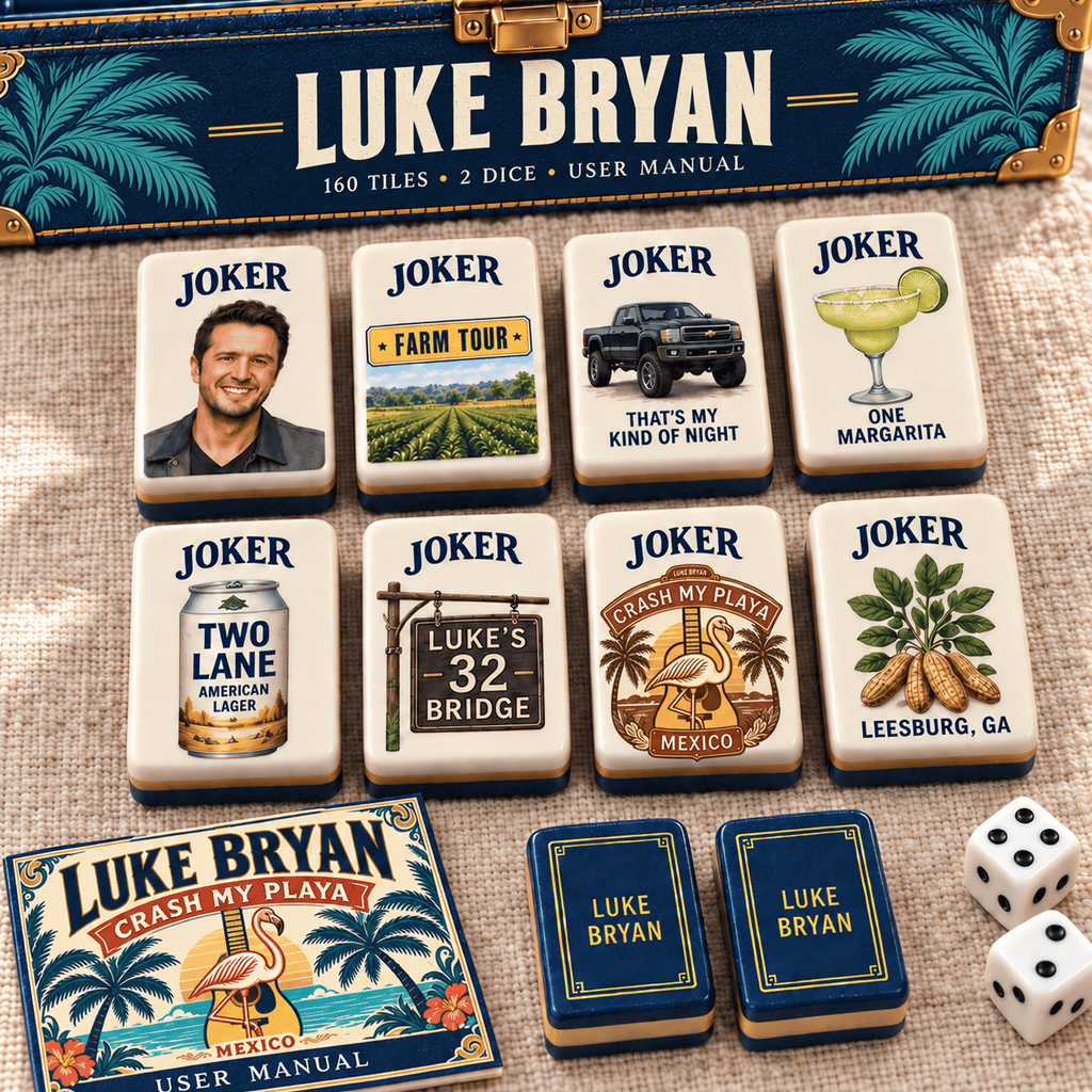 Premium LBR Mahjong Tiles Set TTMH