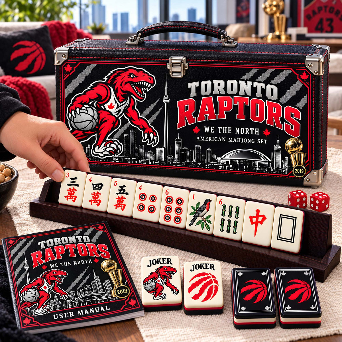 Premium TRT Mahjong Tiles Set PVNA
