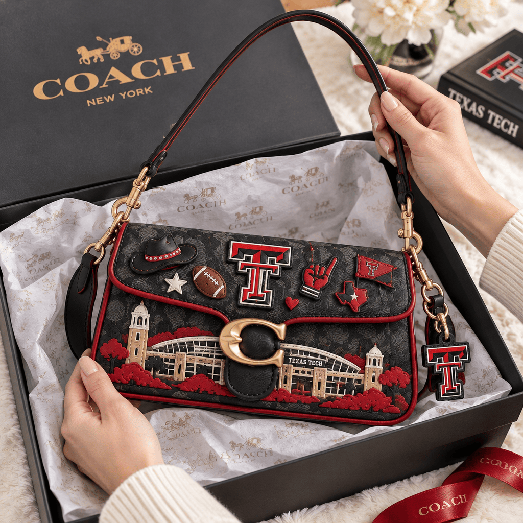 Premium TTRR Coach Shoulder Cross With Charm LNTH