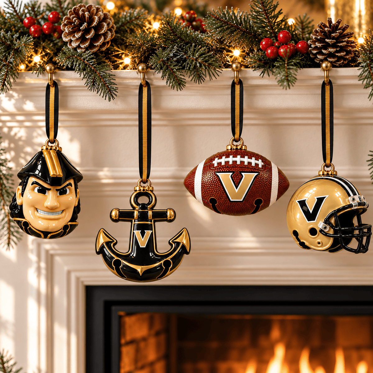 Premium VDBC Christmas Bell Ornament PVNA