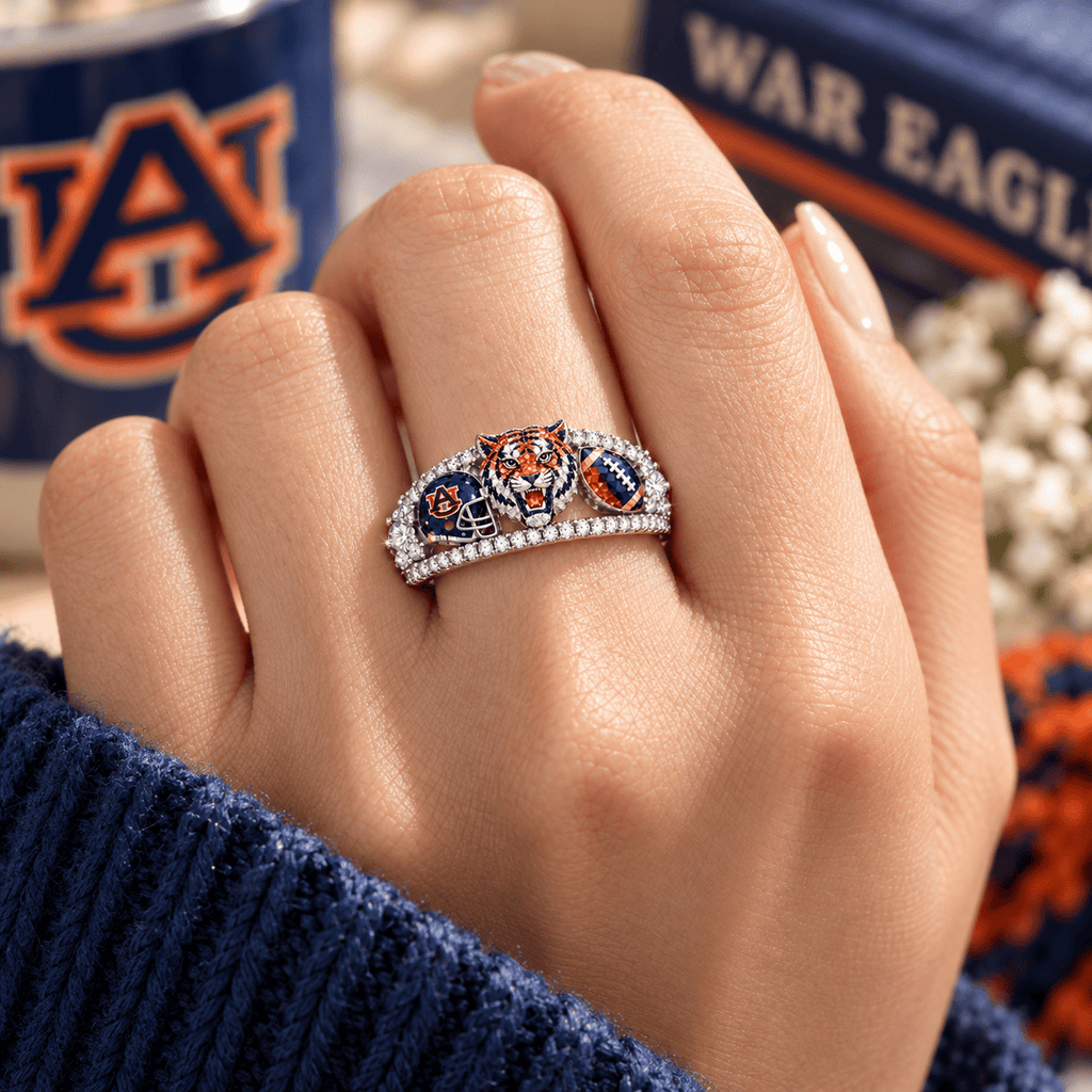 ABTG Premium Charm Pavé Statement Ring NTNA