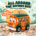 MHC School Bus Piggy Bank DNBN