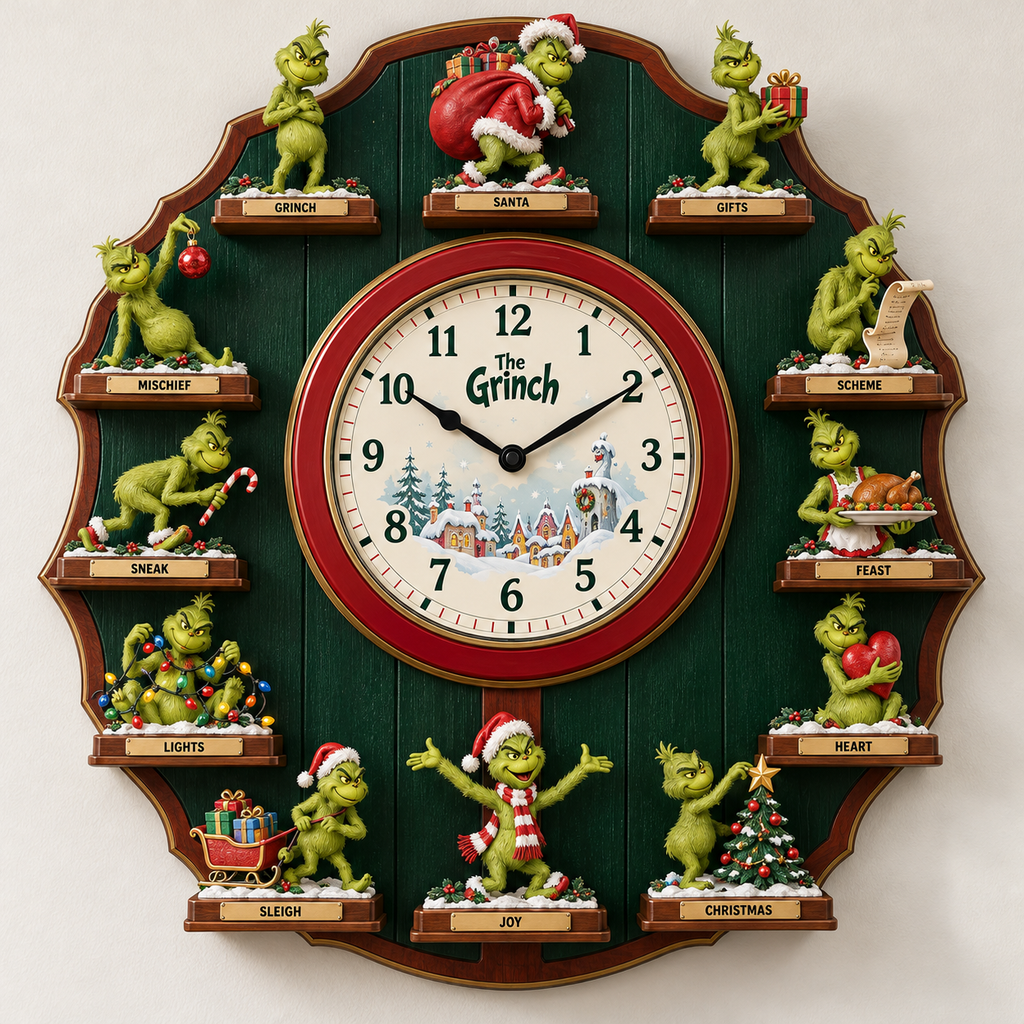 TGR Premium Mascot Sculpture Clock Collection PTKL