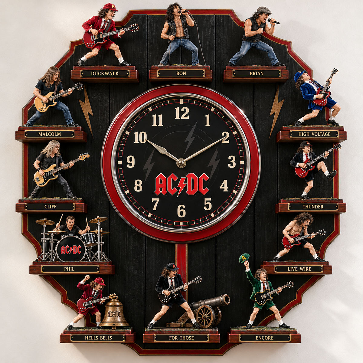 ACD Premium Mascot Sculpture Clock Collection PTKL