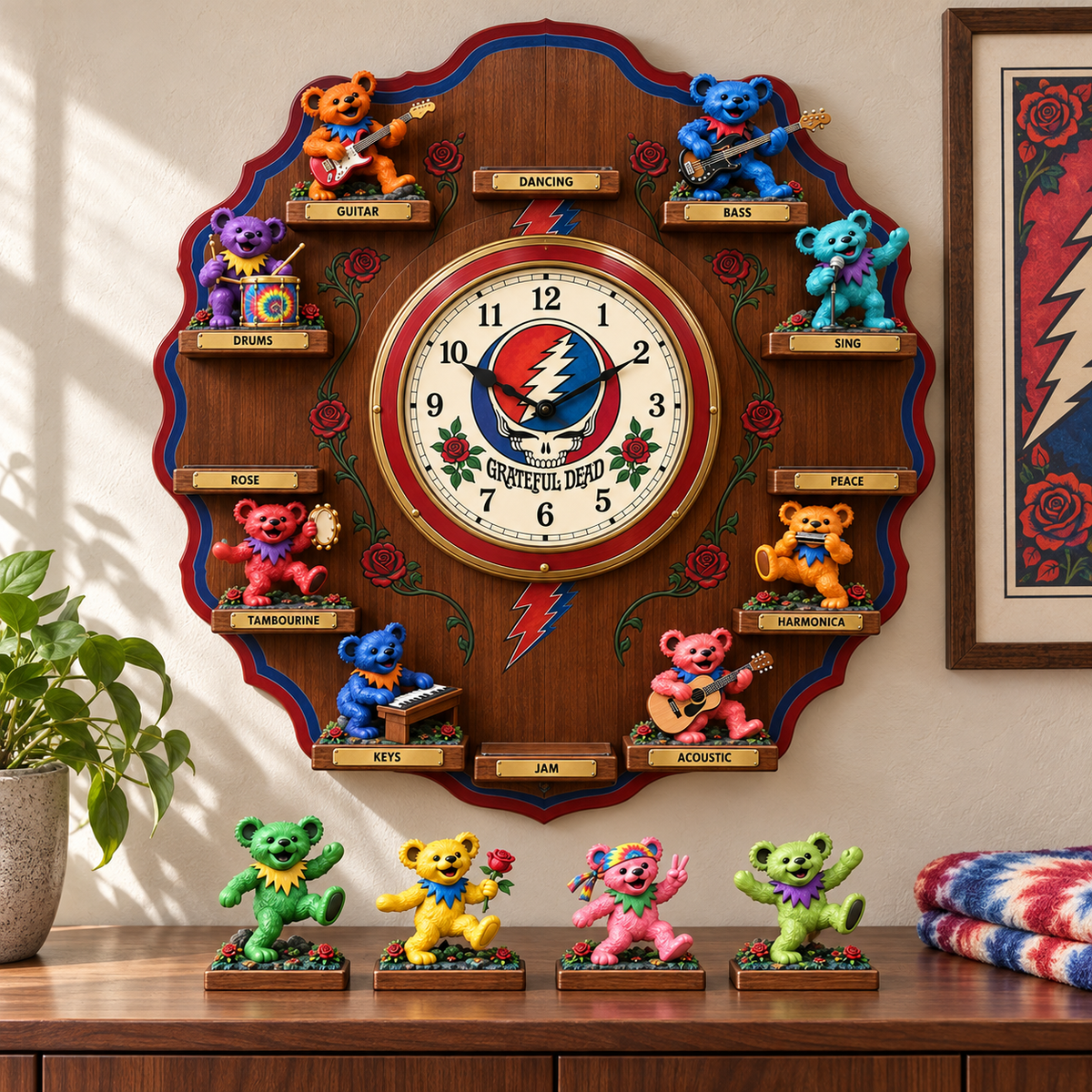GRFD Premium Mascot Sculpture Clock Collection PTKL