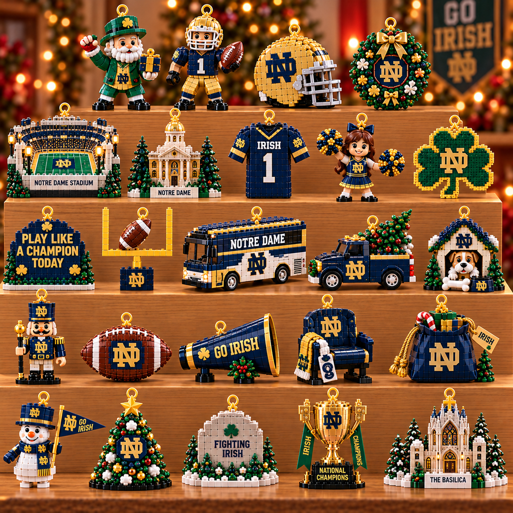 NDFI 24-Day Mini Christmas Brick Ornament Advent Calendar NTTB