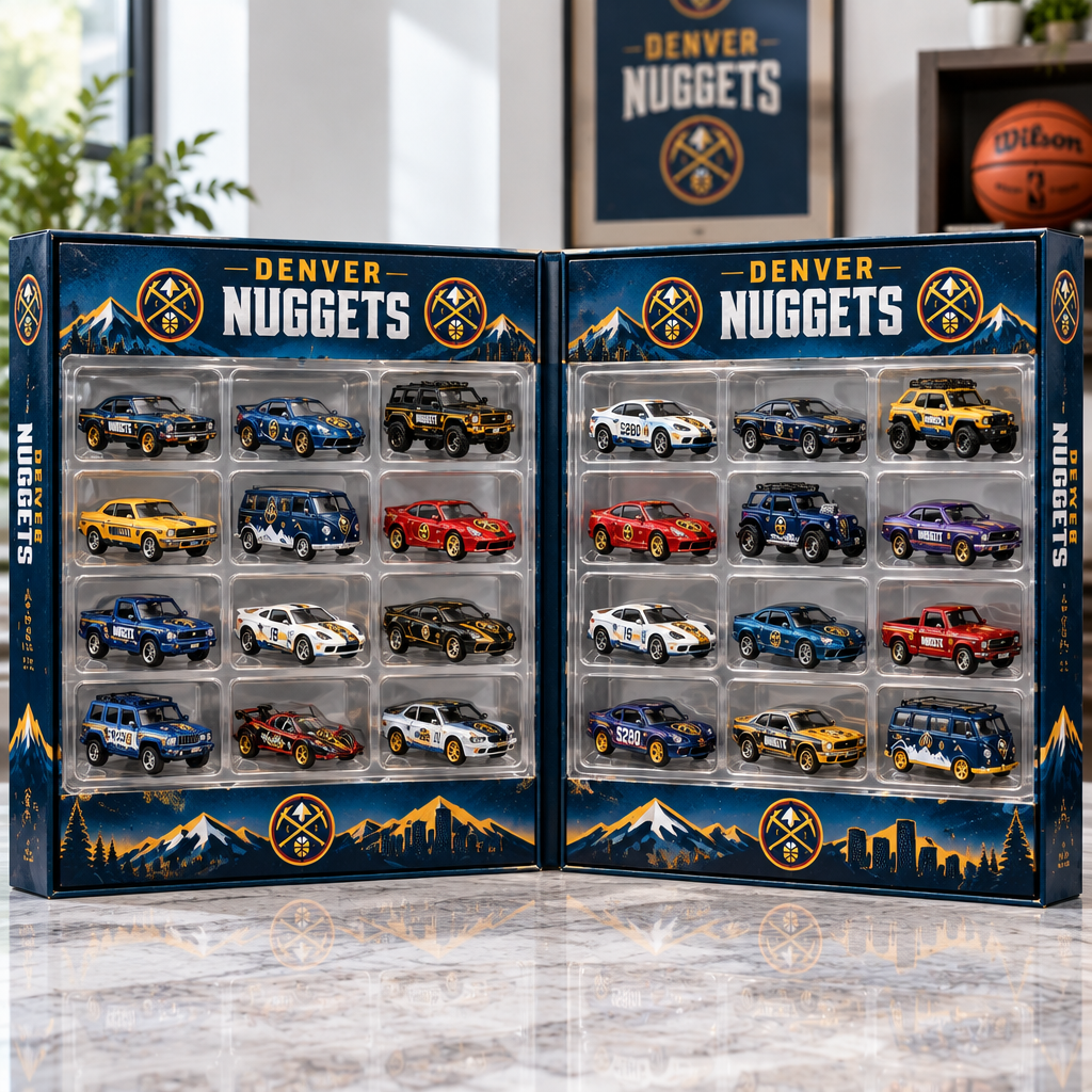Denver Nuggets Premium Mini Car Advent Calendar