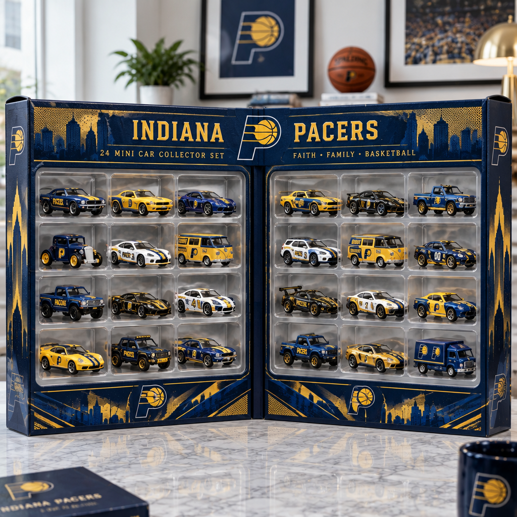 Indiana Pacers Premium Mini Car Advent Calendar