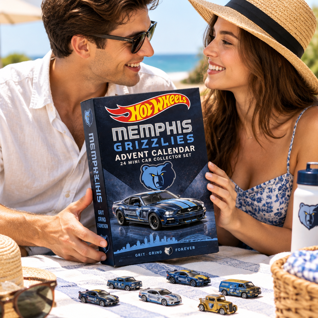 Memphis Grizzlies Premium Mini Car Advent Calendar