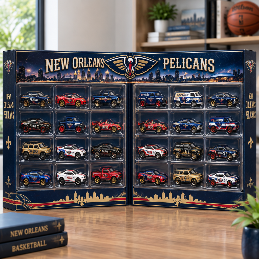 New Orleans Pelicans Premium Mini Car Advent Calendar