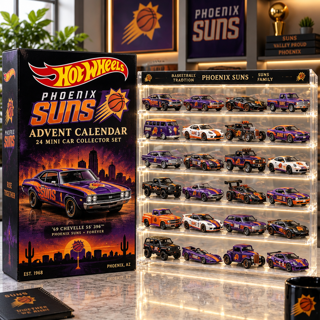 Phoenix Suns Premium Mini Car Advent Calendar