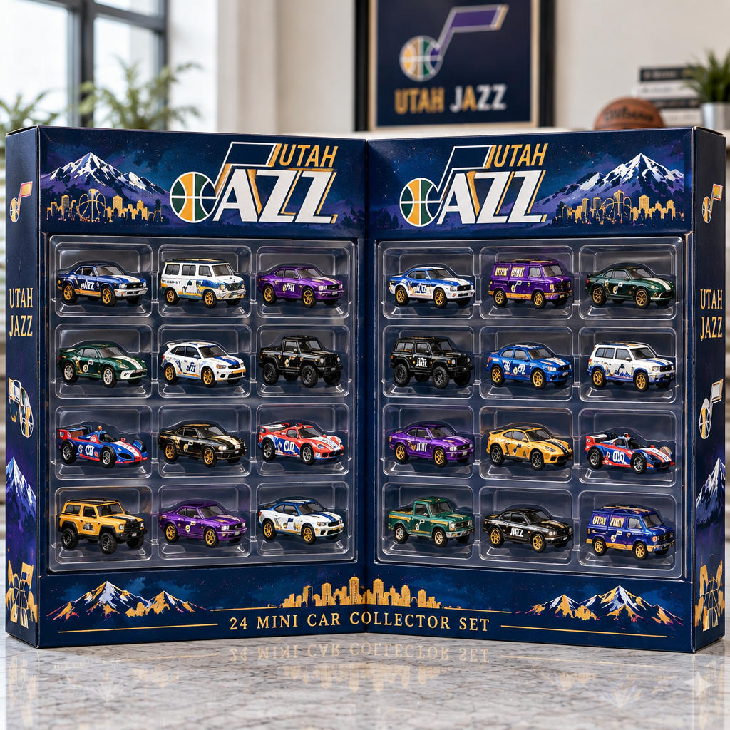 Utah Jazz Premium Mini Car Advent Calendar