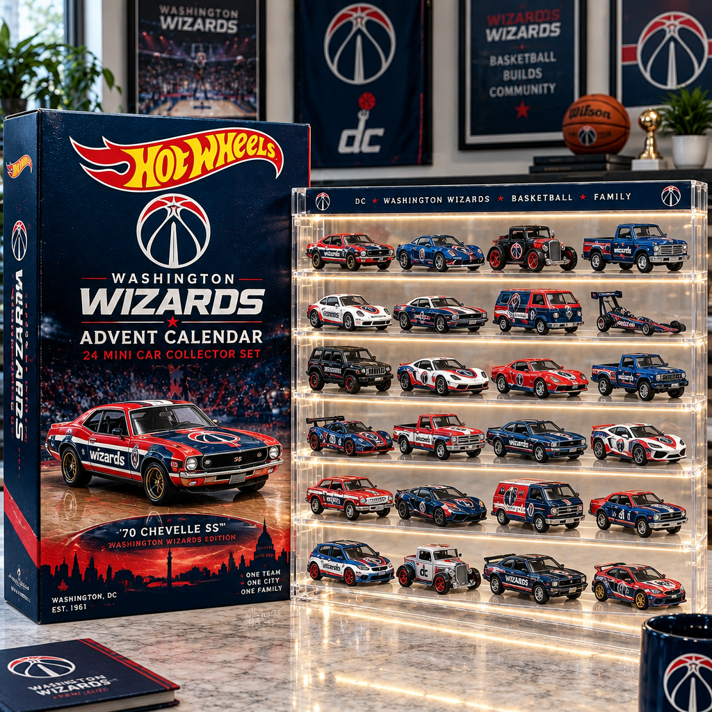 Washington Wizards Premium Mini Car Advent Calendar