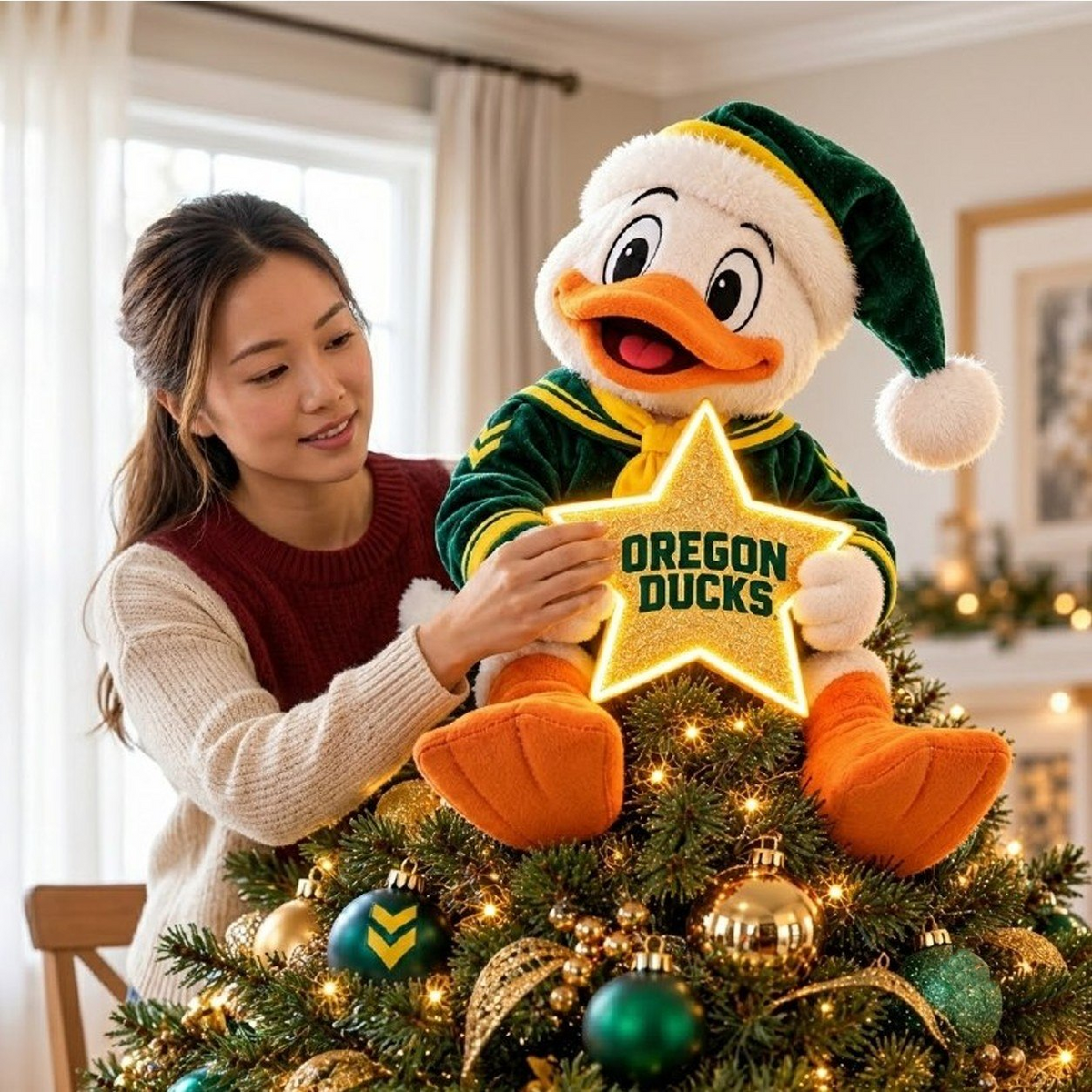 ORD ILLUMINATED CHRISTMAS TREE TOPPER HQH
