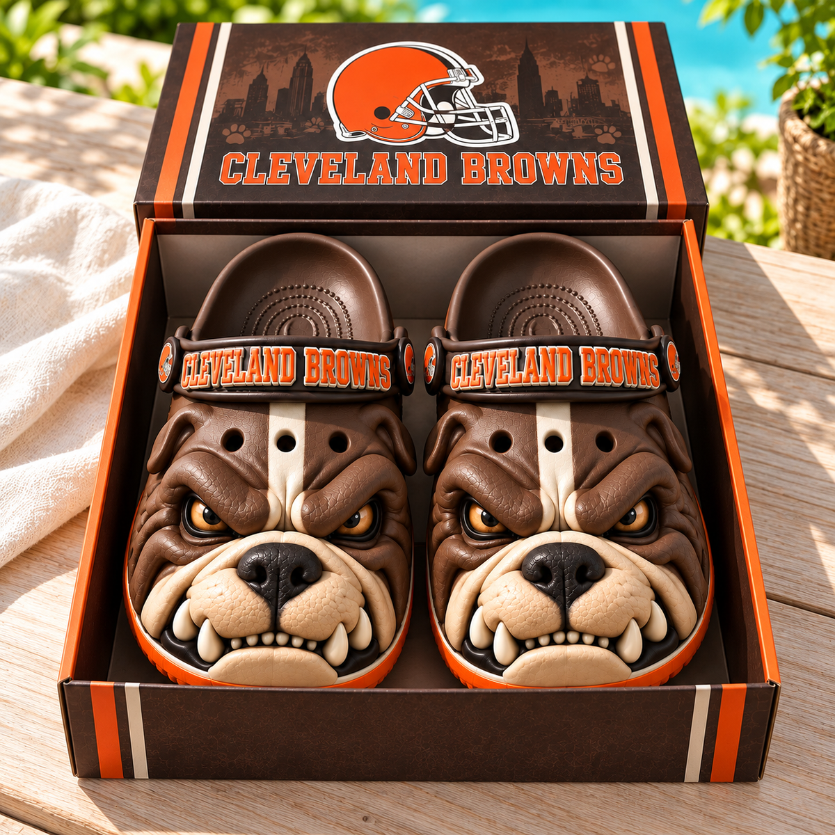 CLVB Premium FIERCE 3D MASCOT CLOGS HQH