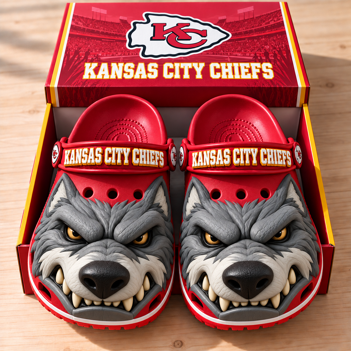 KCC Premium FIERCE 3D MASCOT CLOGS HQH