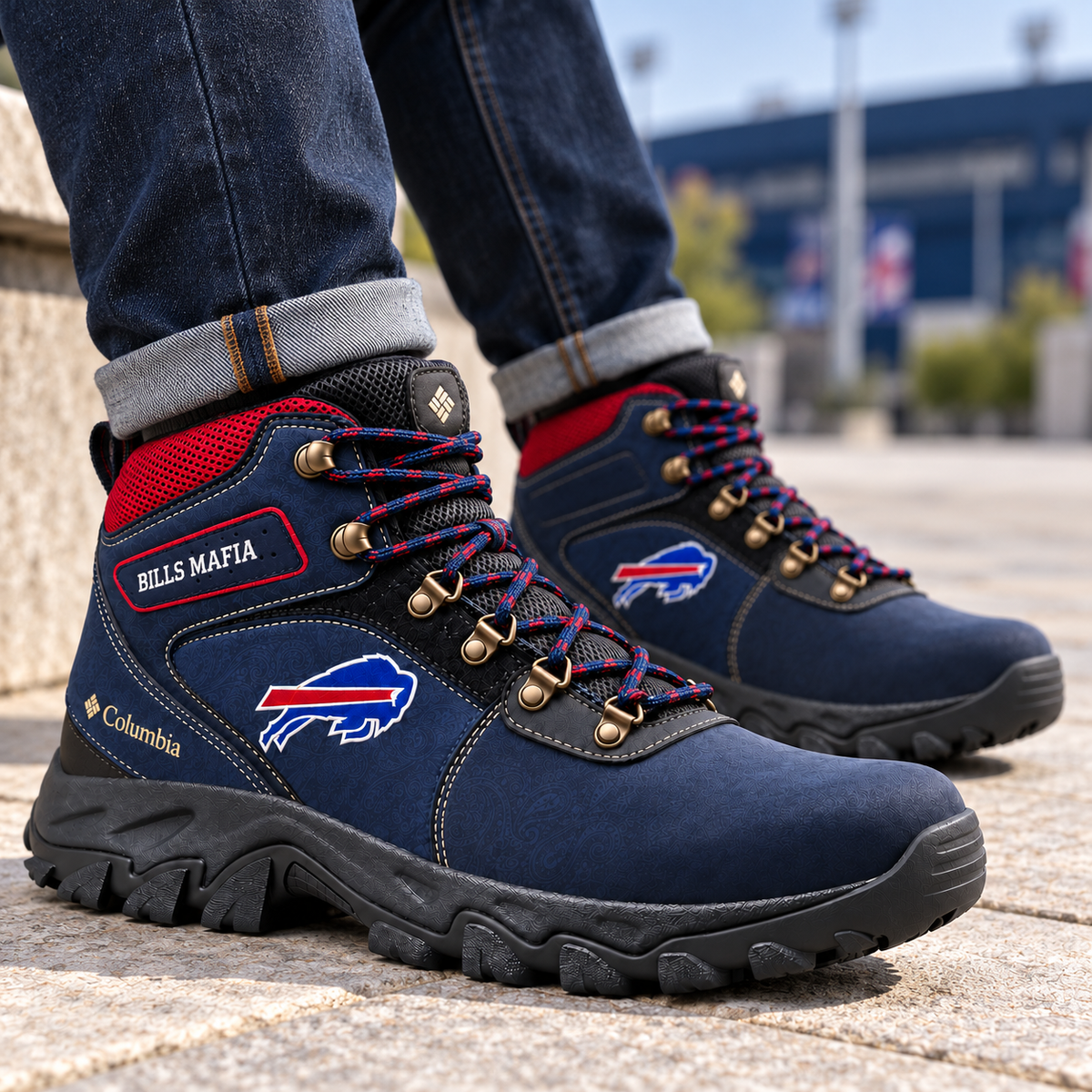 BFBL High-Top Lace-Up Boots PNPA