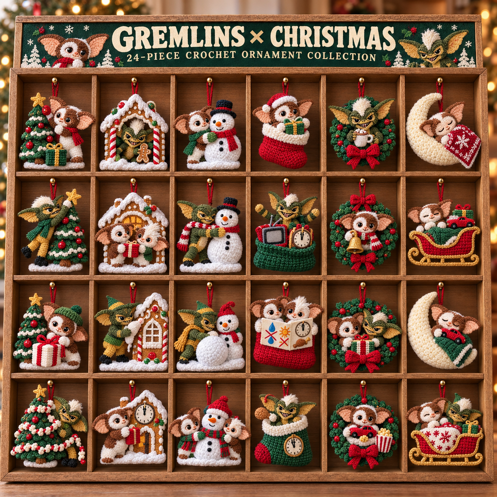 GRLN CHRISTMAS MISCHIEF CROCHET COLLECTION HQH