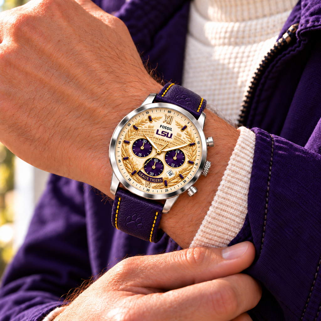 LSU Premium Art Dial Watch TMH