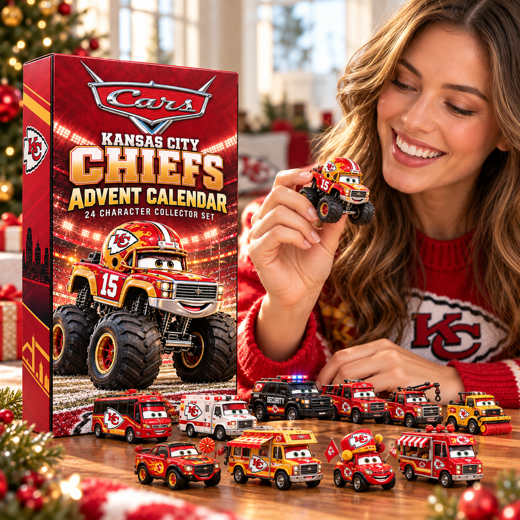 KCC Premium Character Die-Cast Cars Christmas Advent Calendar LNTH