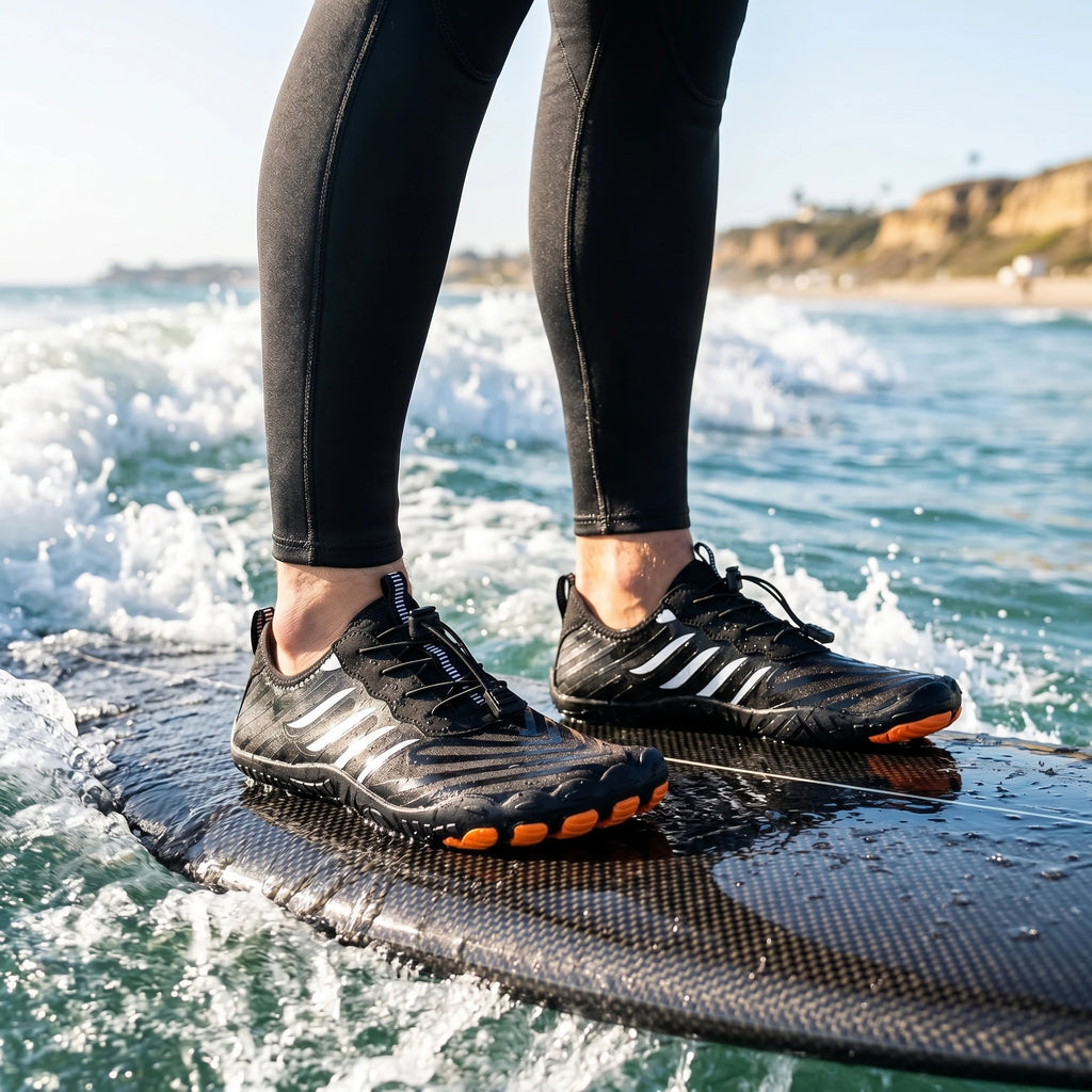 Quick-Dry Water Shoes For Men Barefoot Outdoor Aqua Shoes Lightweight Wading Beach Swimming Fitness Cycling Breathable Sneakers