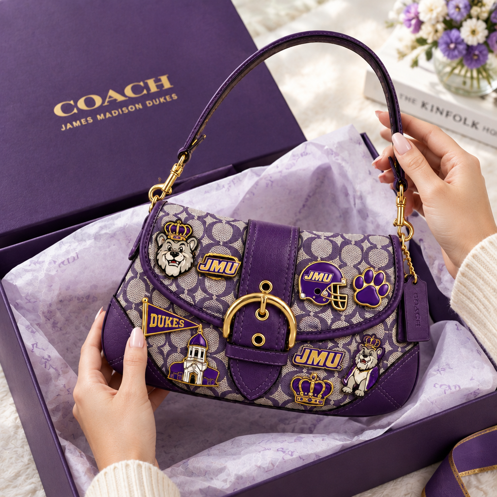James Madison Dukes Soho Bag With Charm