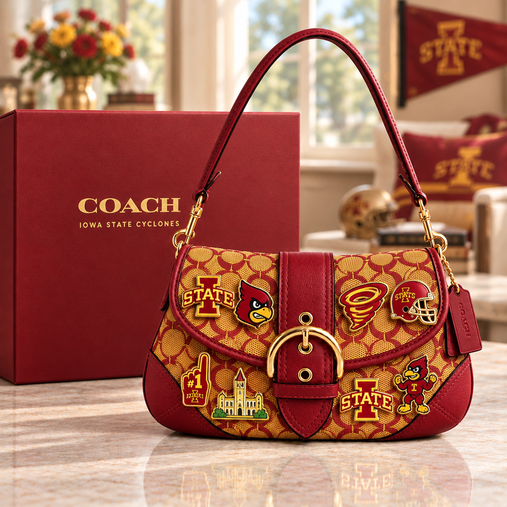 Iowa State Cyclones Soho Bag With Charm