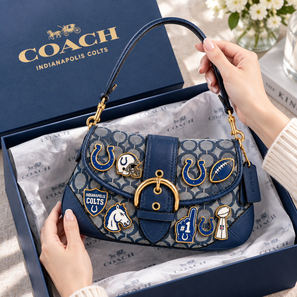 Indianapolis Colts Soho Bag With Charm