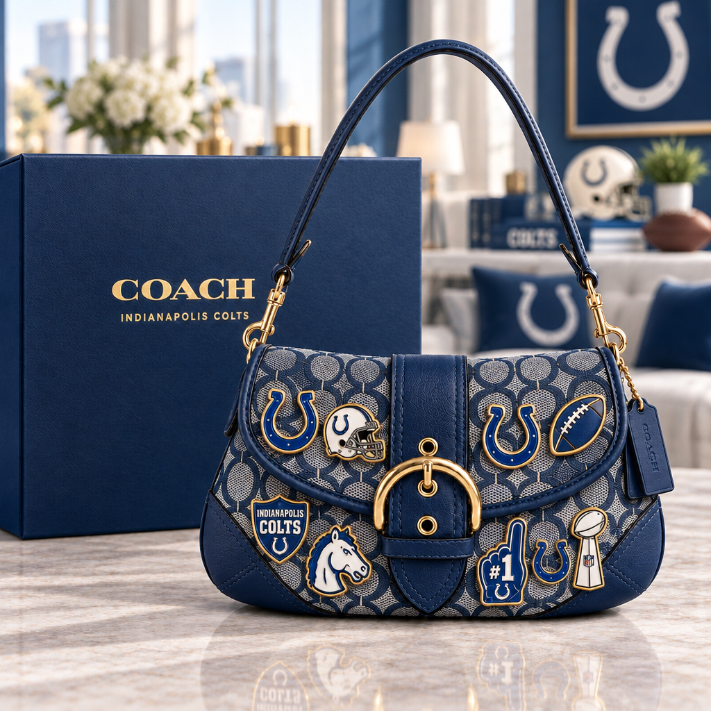 Indianapolis Colts Soho Bag With Charm