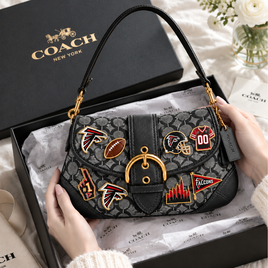 Atlanta Falcons Soho Bag With Charm