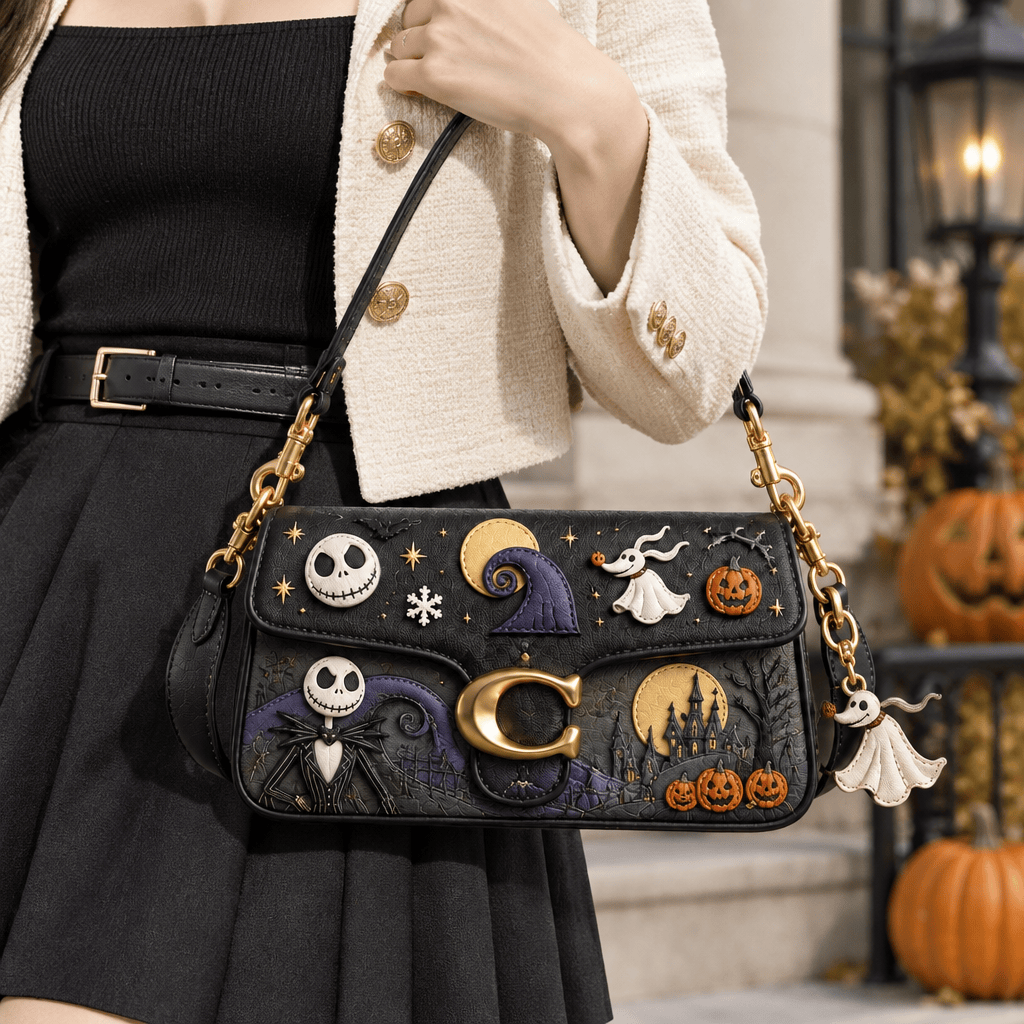 Premium TNBC Coach Shoulder Cross With Charm LNTH