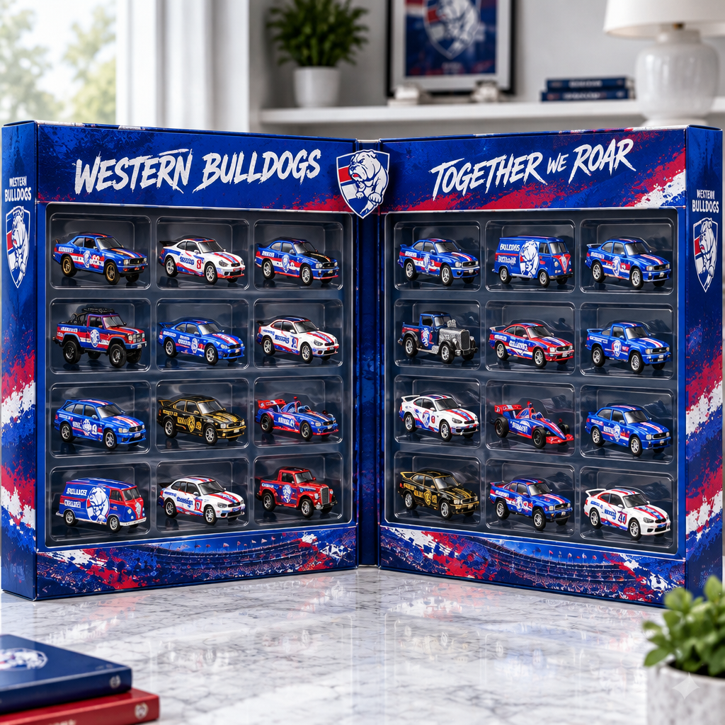 Western Bulldogs Premium Mini Car Advent Calendar