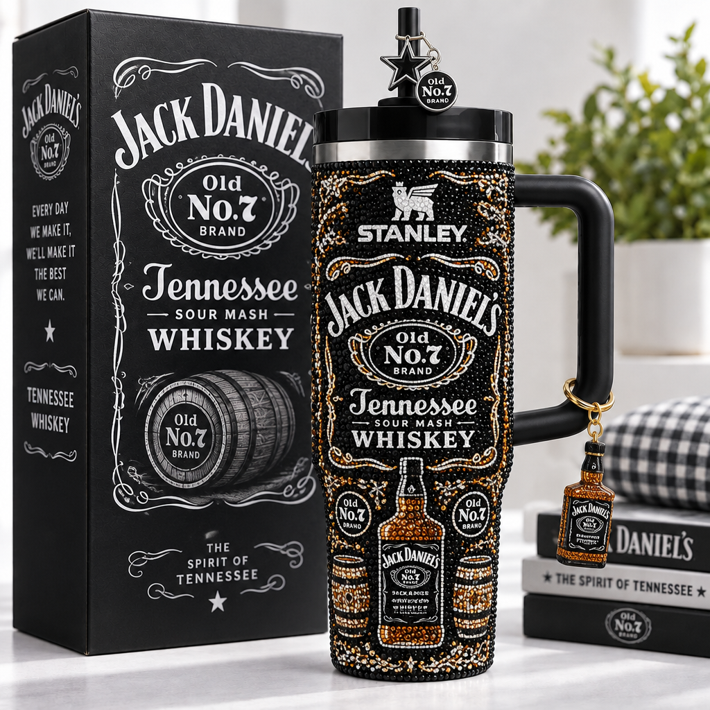 Jack Daniel S 40oz Tumbler With Handle TTNL